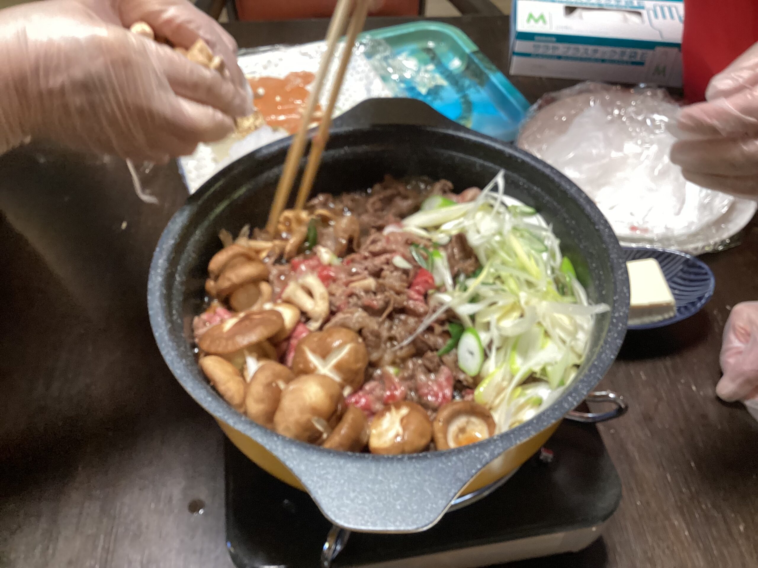 「すないの家 春日井」すき焼き