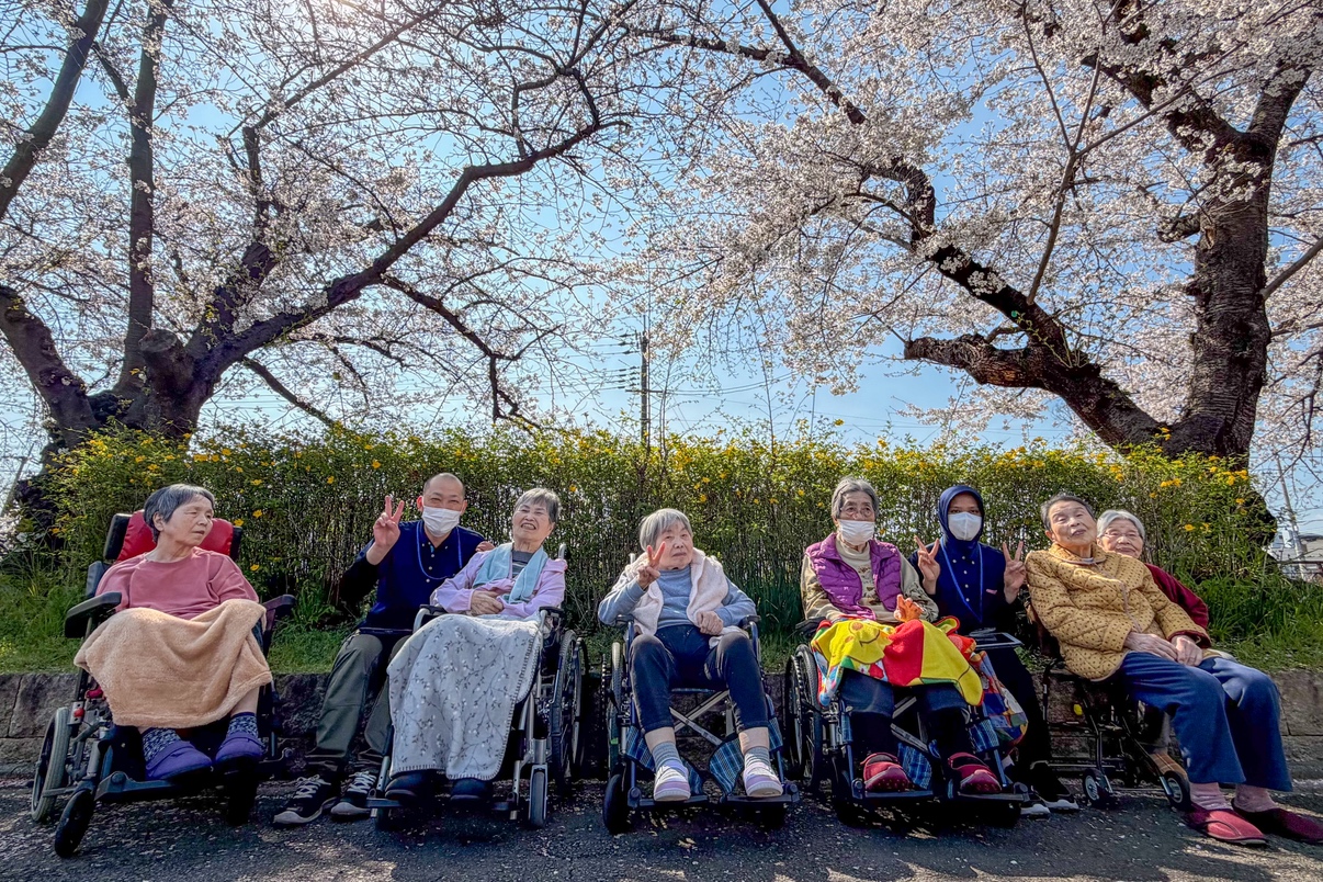「すないの家 太秦」お花見ドライブ